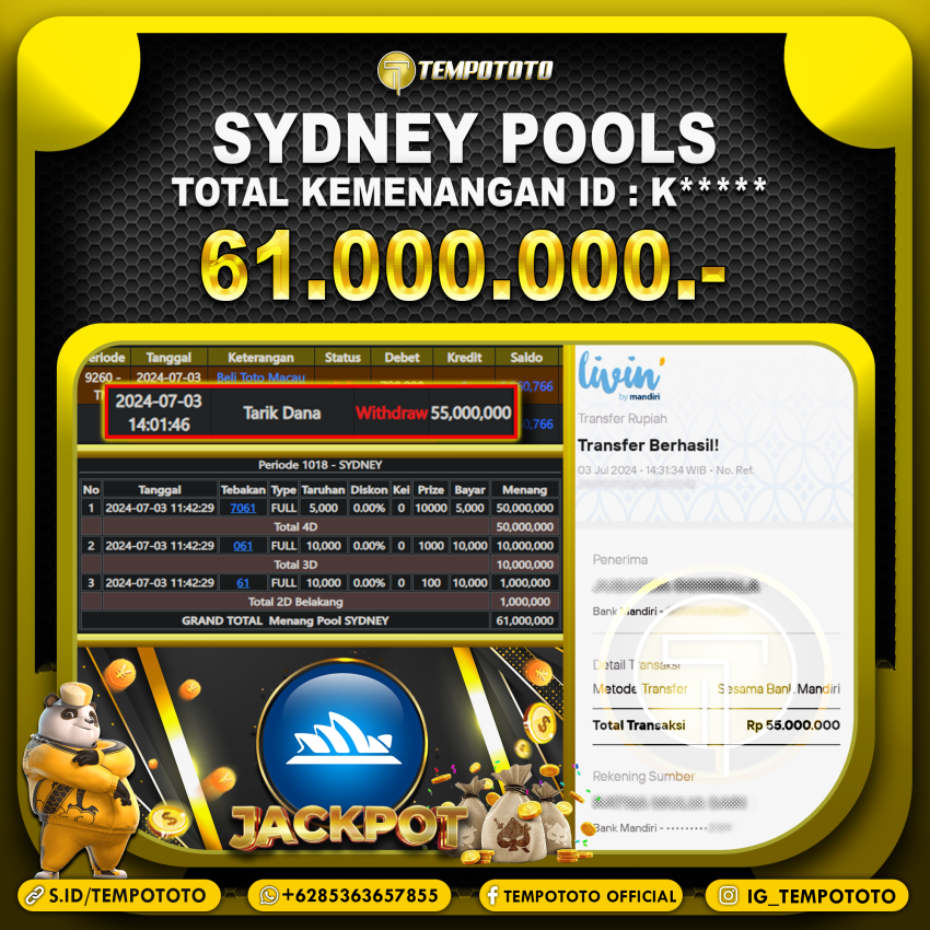 BUKTI JP TEMPOTOTO TOGEL