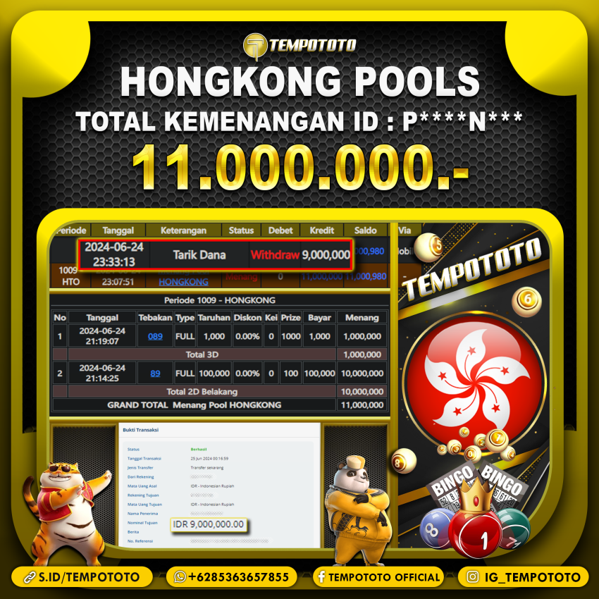 BUKTI JP TEMPOTOTO TOGEL