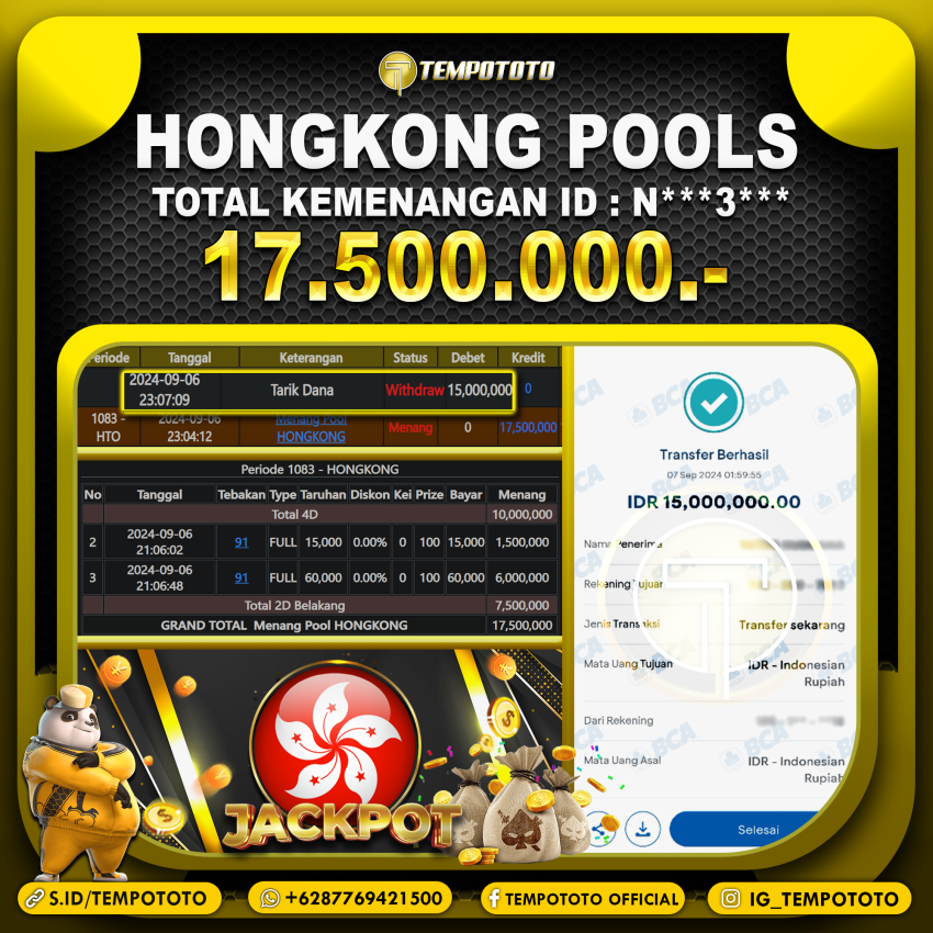 BUKTI JP TEMPOTOTO TOGEL