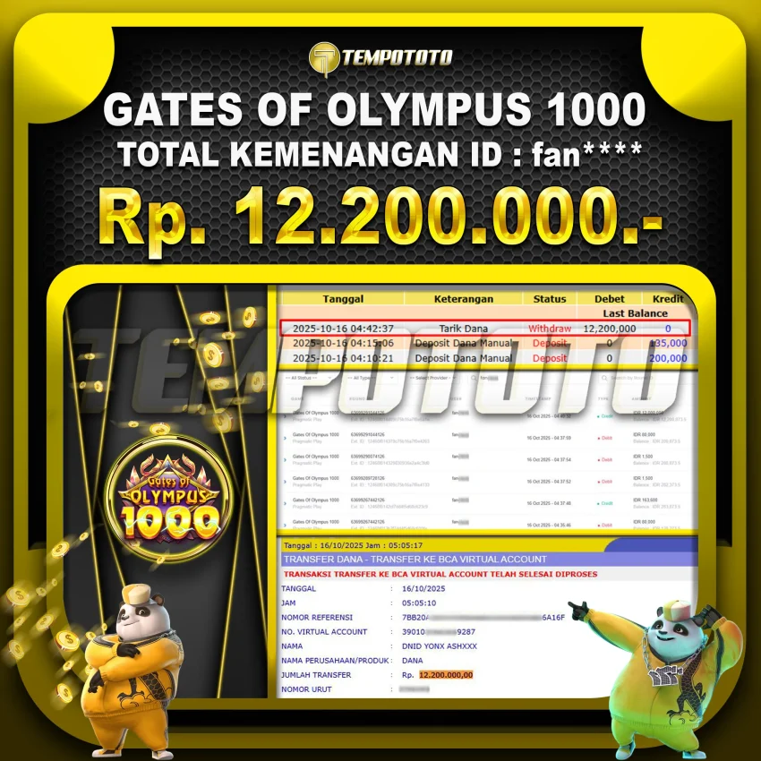 BUKTI JP TEMPOTOTO TOGEL