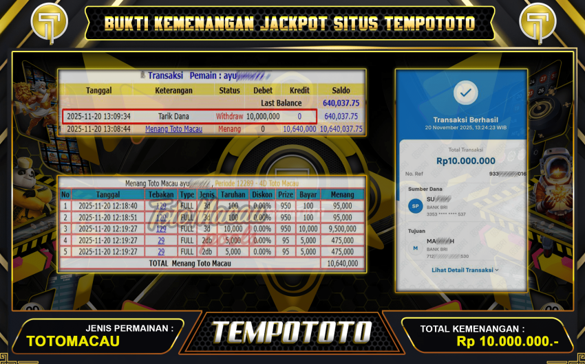 SITUS TERPERCAYA MENANG TOGEL