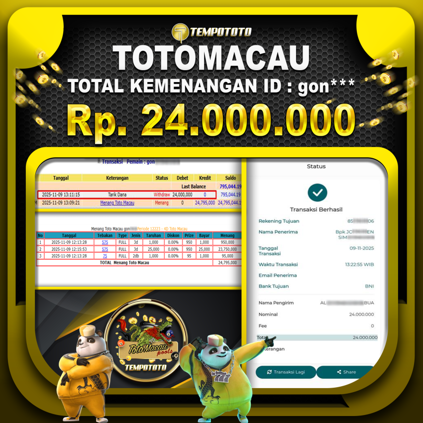 TEMPOTOTO WD CEPAT TOTOMACAU