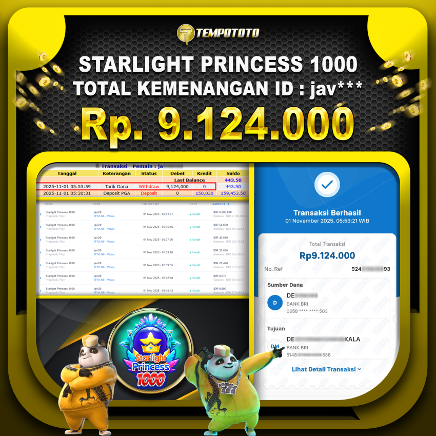 JACKPOT MODAL RECEH TEMPOTOTO