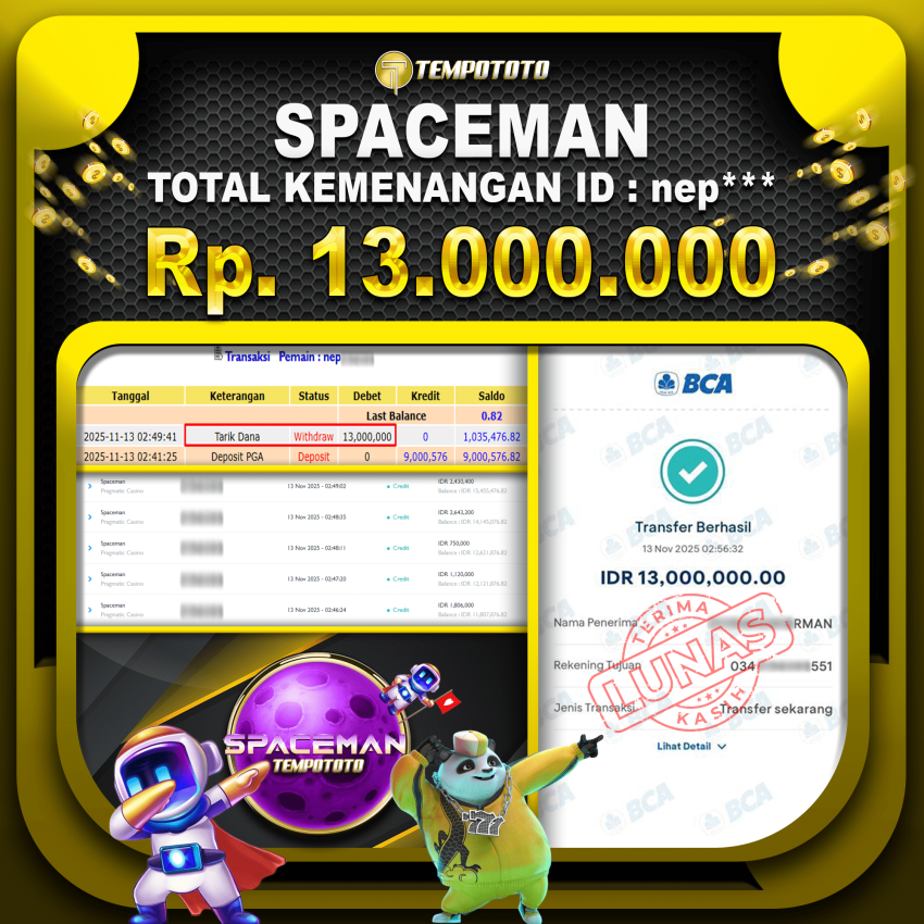 SPACEMAN TEMPOTOTO ANTI ZONK