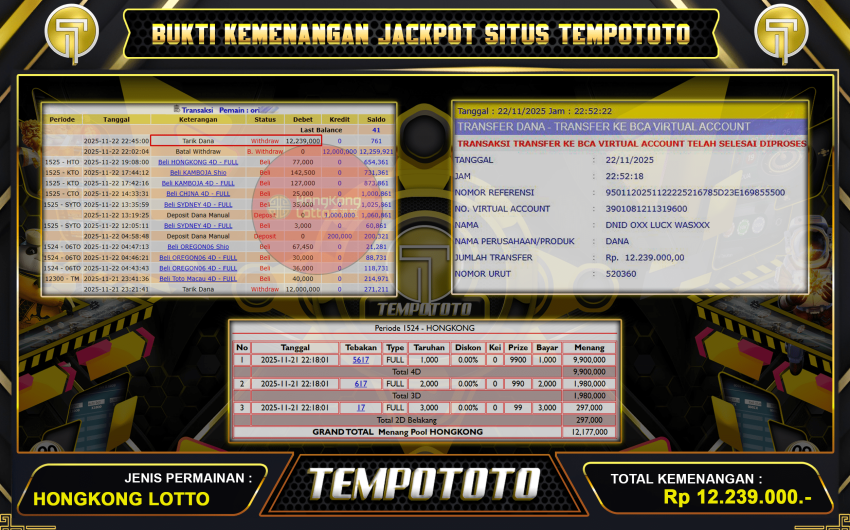 JP HONGKONG TEMPOTOTO MELEDAK