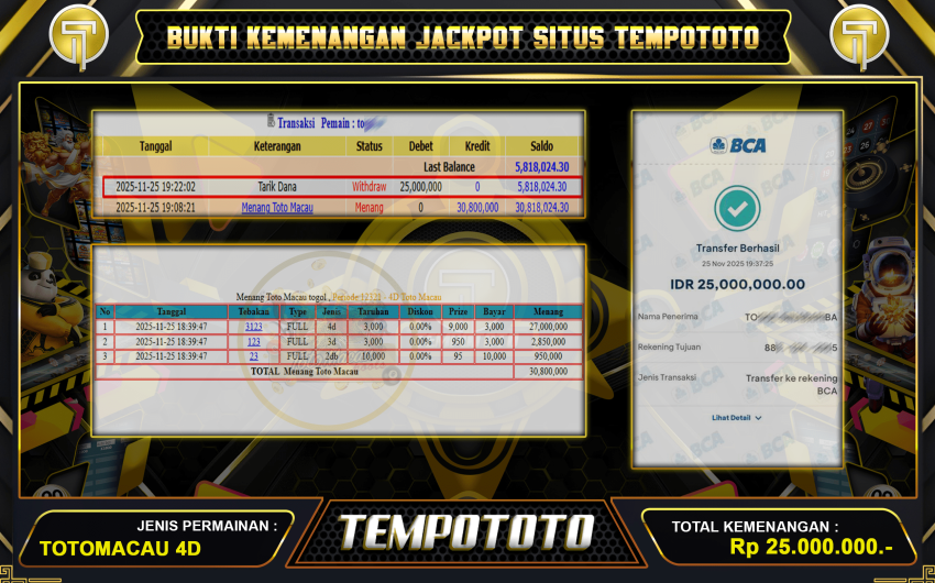 TOTOMACAU4D TOGEL BIKIN CUAN