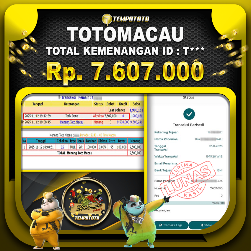 TEMPOTOTO AMAN MENANG TOTOMACAU