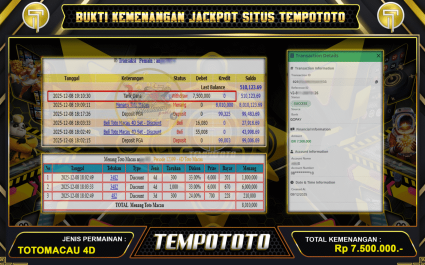 TOTOMACAU 4D CUAN PARAH