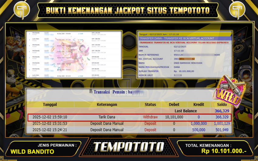 WILD BANDITO SLOT GACOR