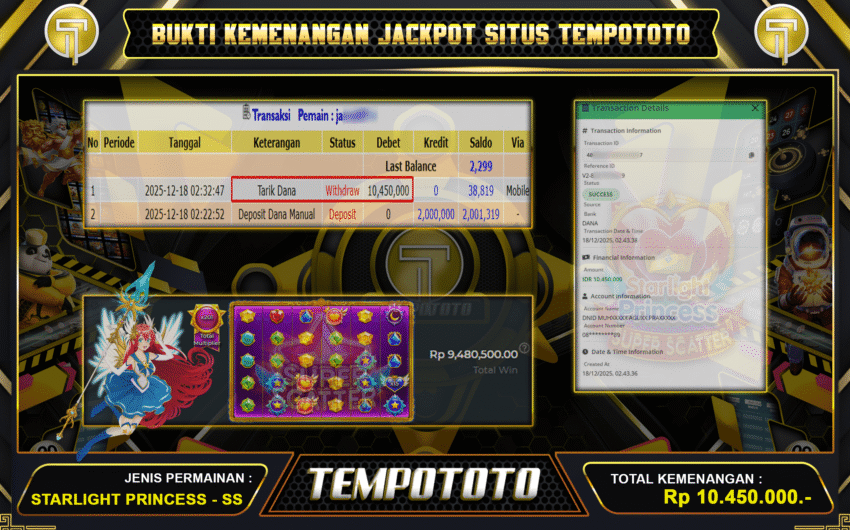 MEGA WIN SLOT TEMPOTOTO