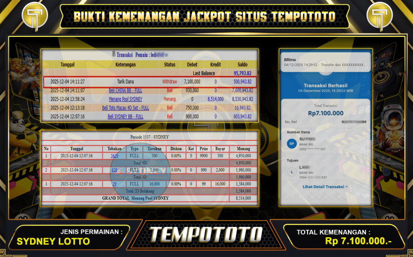 KANTONGIN 7JT ANGKA JITU