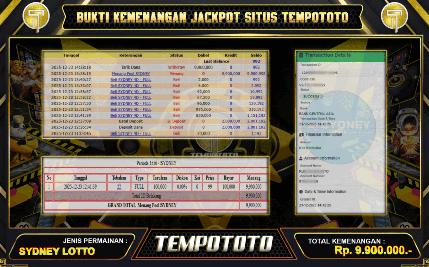 TOGEL LUNAS DIBAYAR TEMPOTOTO
